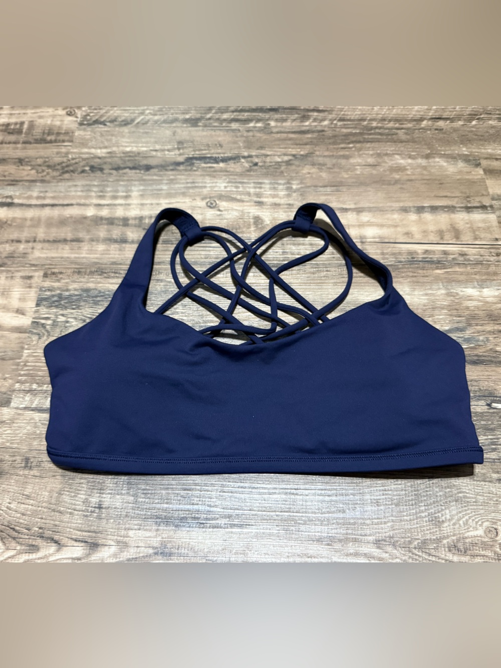 Lululemon Free To Be Wild Bra – Deep Navy – Size 10